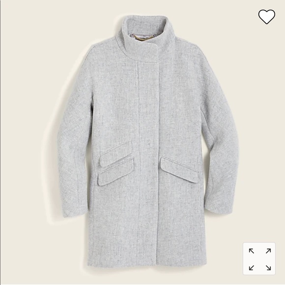 J. Crew Jackets & Blazers - NWT J.Crew Cocoon coat Italian wool size 0